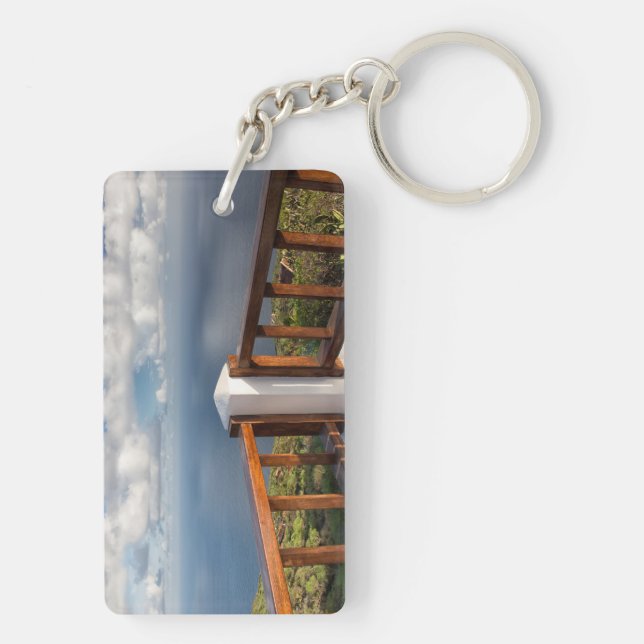 Atlantic Ocean Key Ring (Back)