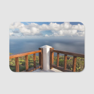 Atlantic Ocean Name Tag