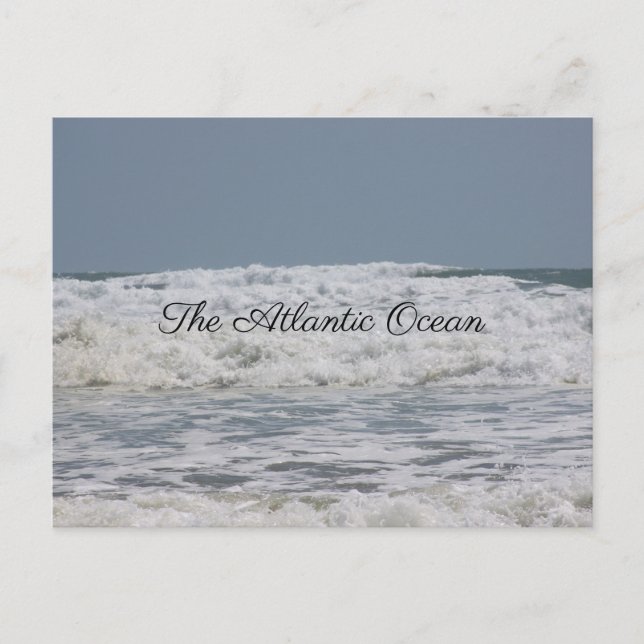 Atlantic Ocean Postcard (Front)