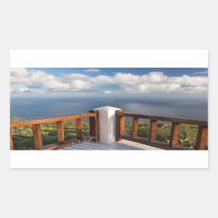 Atlantic Ocean Rectangular Sticker