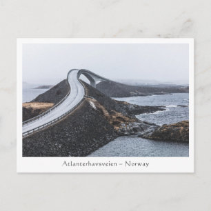 Atlantic Ocean Road Postcard