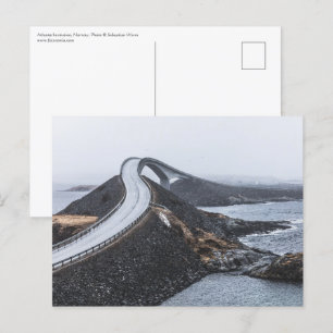 Atlantic Ocean Road Postcard