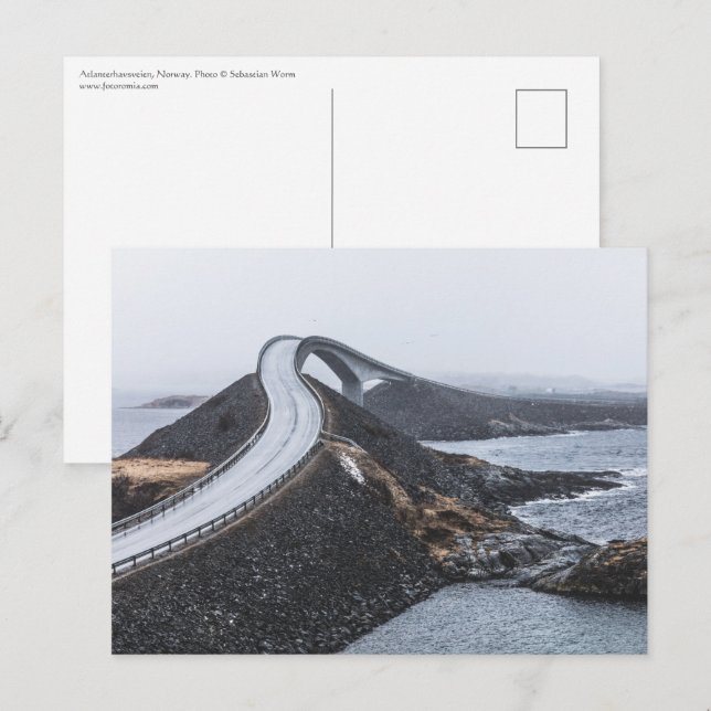 Atlantic Ocean Road Postcard (Front/Back)