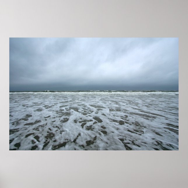 Atlantic Ocean Seascape 1 Poster (Front)