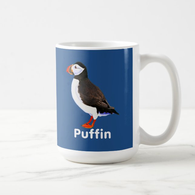 Atlantic Puffin Coffee Mug (Right)