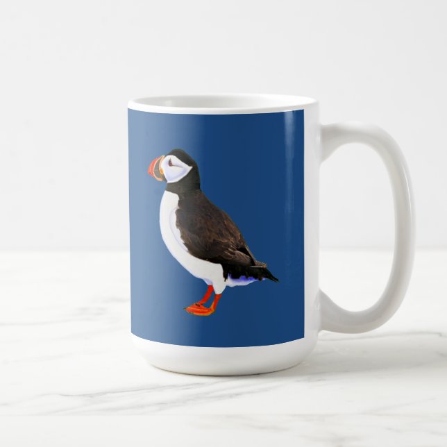Atlantic Puffin Coffee Mug (Right)