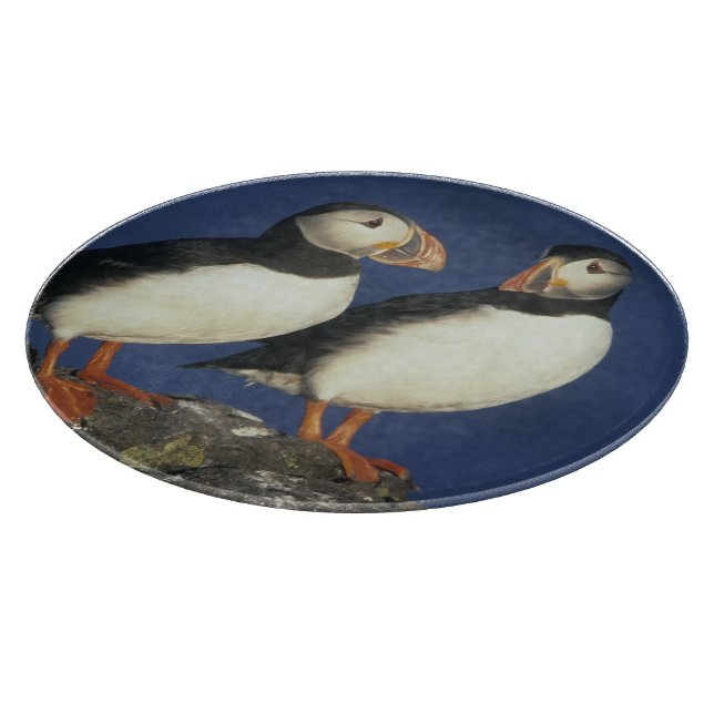 Atlantic Puffin Cutting Board (Corner)