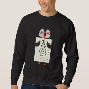 Atlantic Puffin Eye Chart Sweatshirt