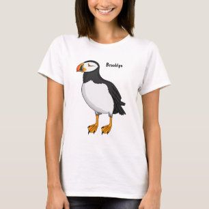 Atlantic puffin illustration  T-Shirt