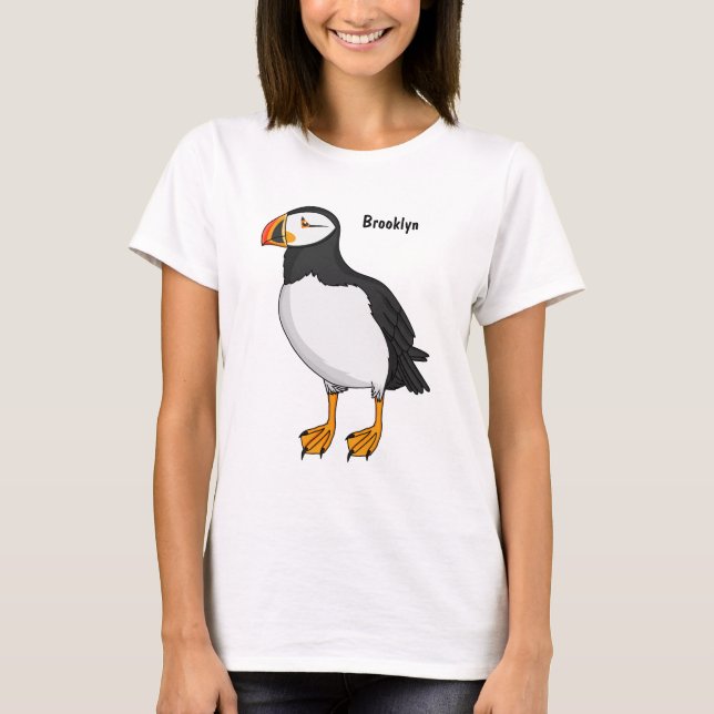 Atlantic puffin illustration  T-Shirt (Front)
