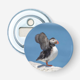 Atlantic Puffin in Machias, ME Bottle Opener
