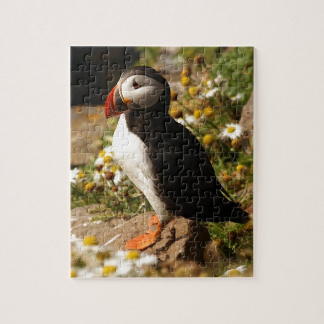 Atlantic Puffin Jigsaw Puzzle (Vertical)