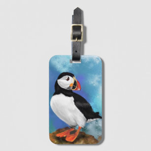 Atlantic Puffin Luggage Tag