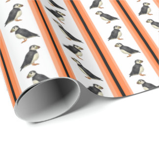 Atlantic Puffin Wrapping Paper