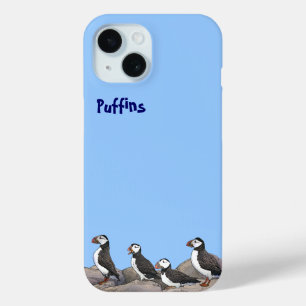 Atlantic Puffins iPhone 15 Case