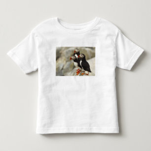 Atlantic Puffins on Machias Seal Island Toddler T-Shirt