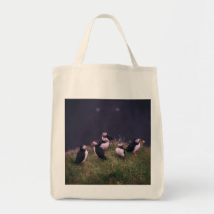 Atlantic Puffins Tote Bag