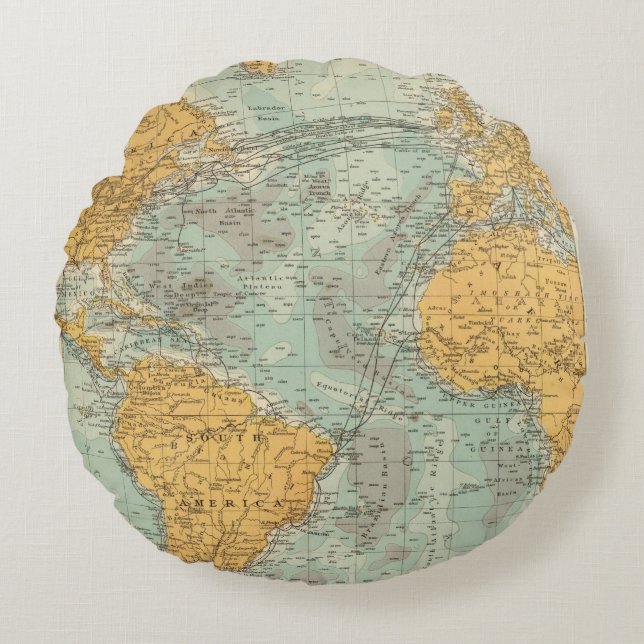 Atlantic Round Cushion (Front)