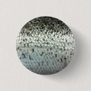 Atlantic Salmon 3 Cm Round Badge