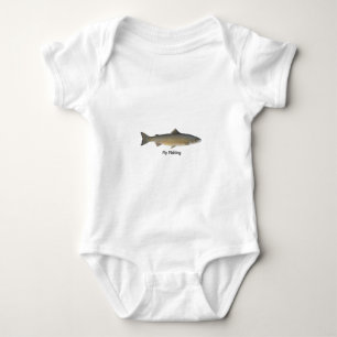 Atlantic Salmon Baby Bodysuit