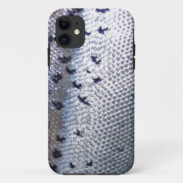 Atlantic Salmon - Fish Skin Iphone Cover (Back)
