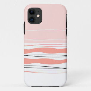 Atlantic Stripe Pink horizontal iPhone 5 case