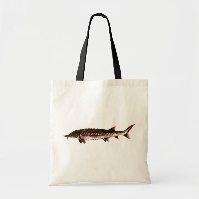 Atlantic Sturgeon - Acipenser oxyrinchus Tote Bag (Front)