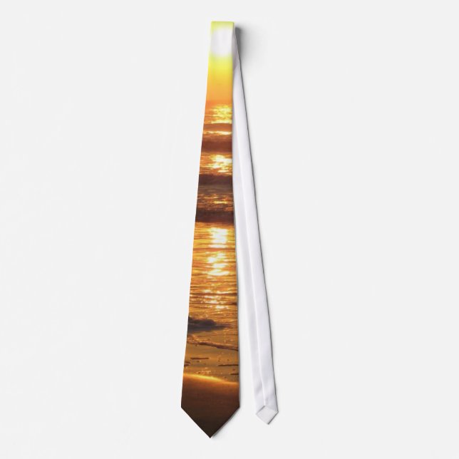 "Atlantic Sunrise" Men's Tie (Front)