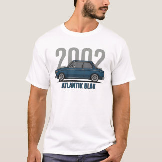 Atlantik Blue BMW 2002 Illustration | Classic T-Shirt
