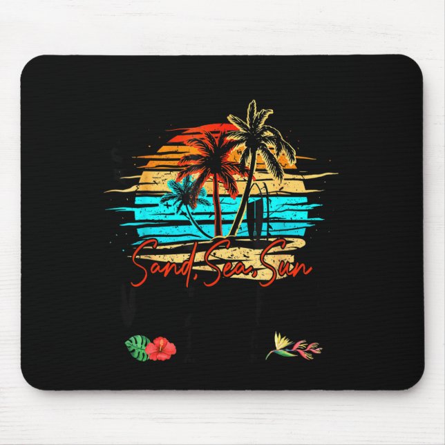 Atlantis Bahamas 2026 Vacation Beach Matching Fami Mouse Pad (Front)
