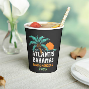 Atlantis Bahamas Making Memories 2025 Paper Cups