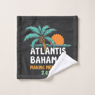 Atlantis Bahamas Making Memories 2025 Wash Cloth