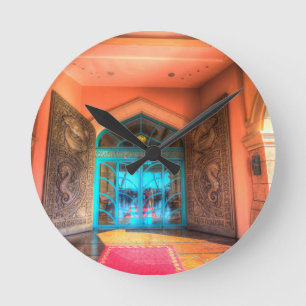 Atlantis Palm Hotel Dubai Entrance Round Clock
