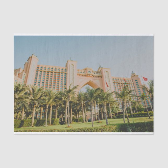 Atlantis The Palm, Abu Dhabi Tissue Paper (Front)