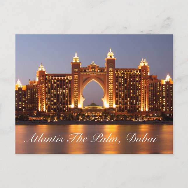 Atlantis The Palm, Dubai Postcard (Front)