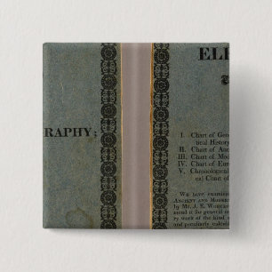 Atlas accompanying Worcester's Epitome 15 Cm Square Badge