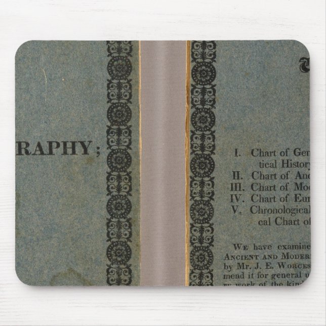 Atlas accompanying Worcester's Epitome Mouse Pad (Front)