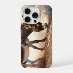 Atlas Donkey AREF409 - Watercolor iPhone 15 Pro Case