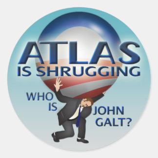 Atlas Is Shrugging Stickers