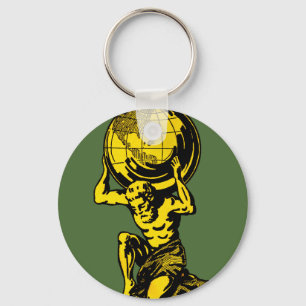 Atlas Keychain (Greek Mythology)