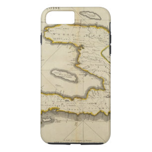 Atlas Map of Haiti iPhone 8 Plus/7 Plus Case