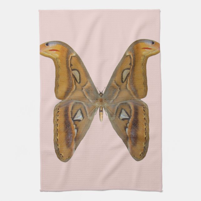 Atlas Moth Tea Towel (Vertical)