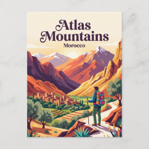 Atlas Mountains Morocco Postcard