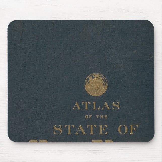 Atlas New York state Mouse Pad (Front)
