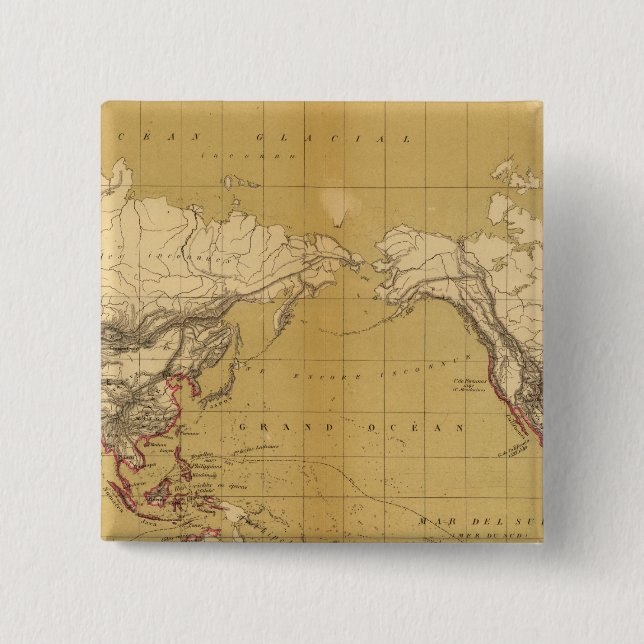 Atlas of 1550 15 cm square badge (Front)