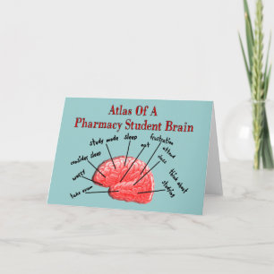 Atlas of a Pharmacy Student Brain Card