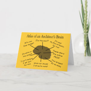 Atlas of an Architect's Brain Card