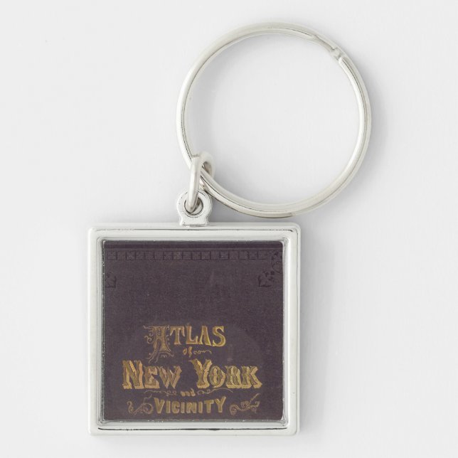 Atlas of New York vicinity Key Ring (Front)