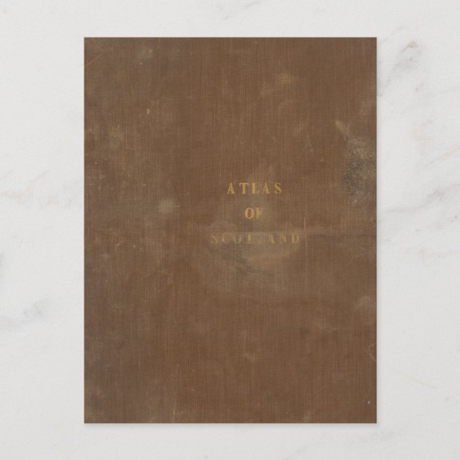 Atlas of Scotland Postcard (Front)