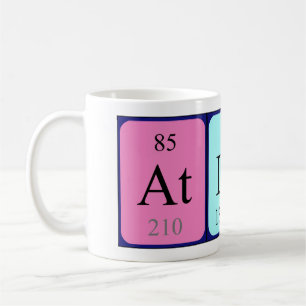 Atlas periodic table name mug
